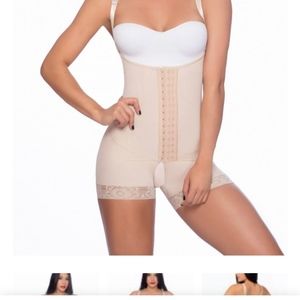 Fajas colombianas postpartum Mid thigh shapewear